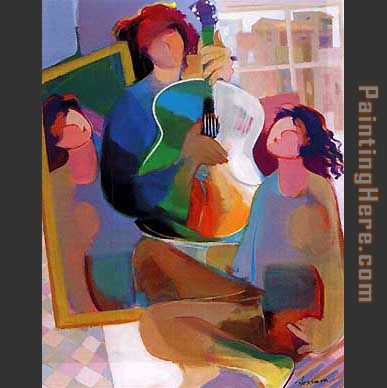 The Mirror painting - Hessam Abrishami The Mirror art painting